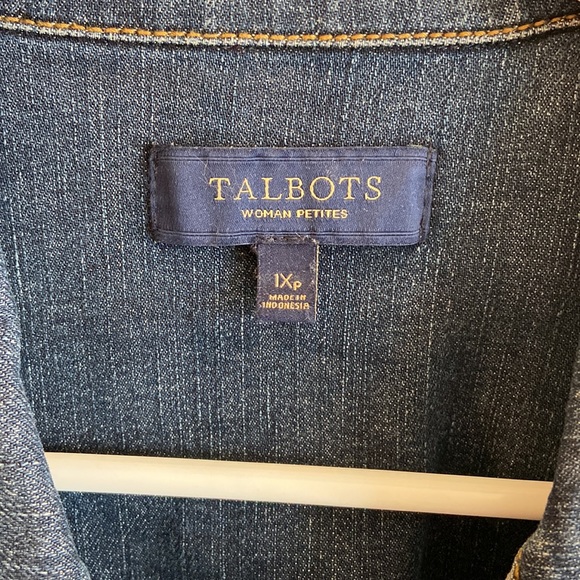 Talbots Jean Jacket - Picture 3 of 4